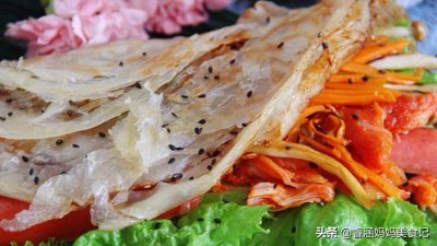 ​正宗手抓饼的配方，个个起层，酥到掉渣，做一次吃俩月