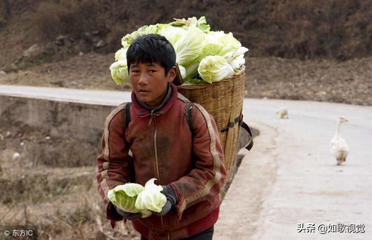 大凉山孩子10张图，稚嫩的他们有太多无奈，哪一张刺痛了你的心