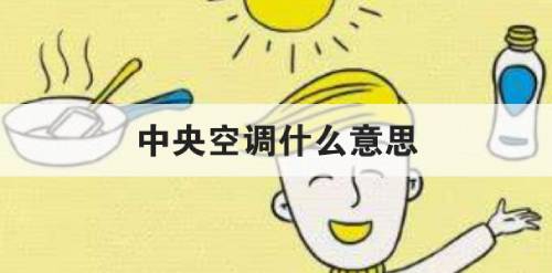 中央空调是什么意思网络用语