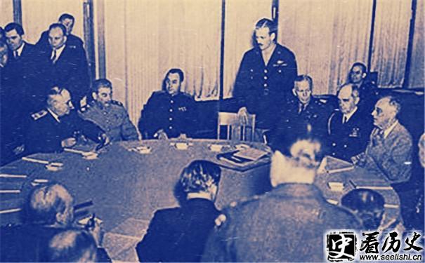 雅尔塔会议旧照