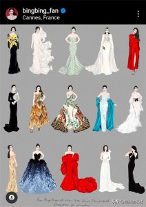 ​范冰冰2023戛纳电影节16套造型大盘点，哪一套最惊艳？