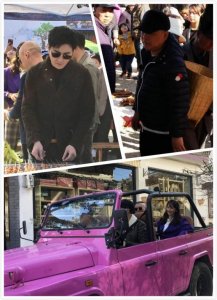 ​网友大理偶遇郭德纲佟大为摆摊烧烤 开酷炫皮卡