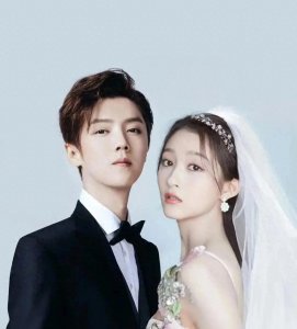 ​关晓彤鹿晗婚礼倒计时开启？曝光的婚纱照展现两人甜蜜瞬间