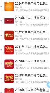 ​历年央视春晚导演、主持人、节目单