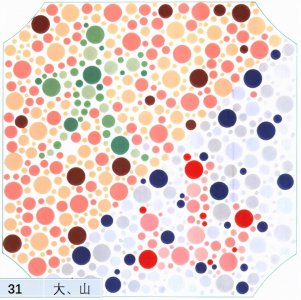 ​眼力测试：5张色觉测试图，看看你的色觉有多美