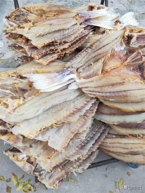 海南儋州海头红鱼干
红鱼的学名为红鳍笛鲷，又名红鱼。