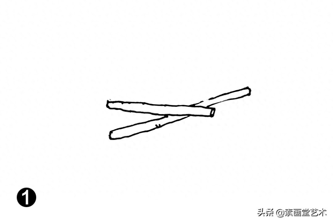 跟着步骤学，5分钟画好一幅钢笔画