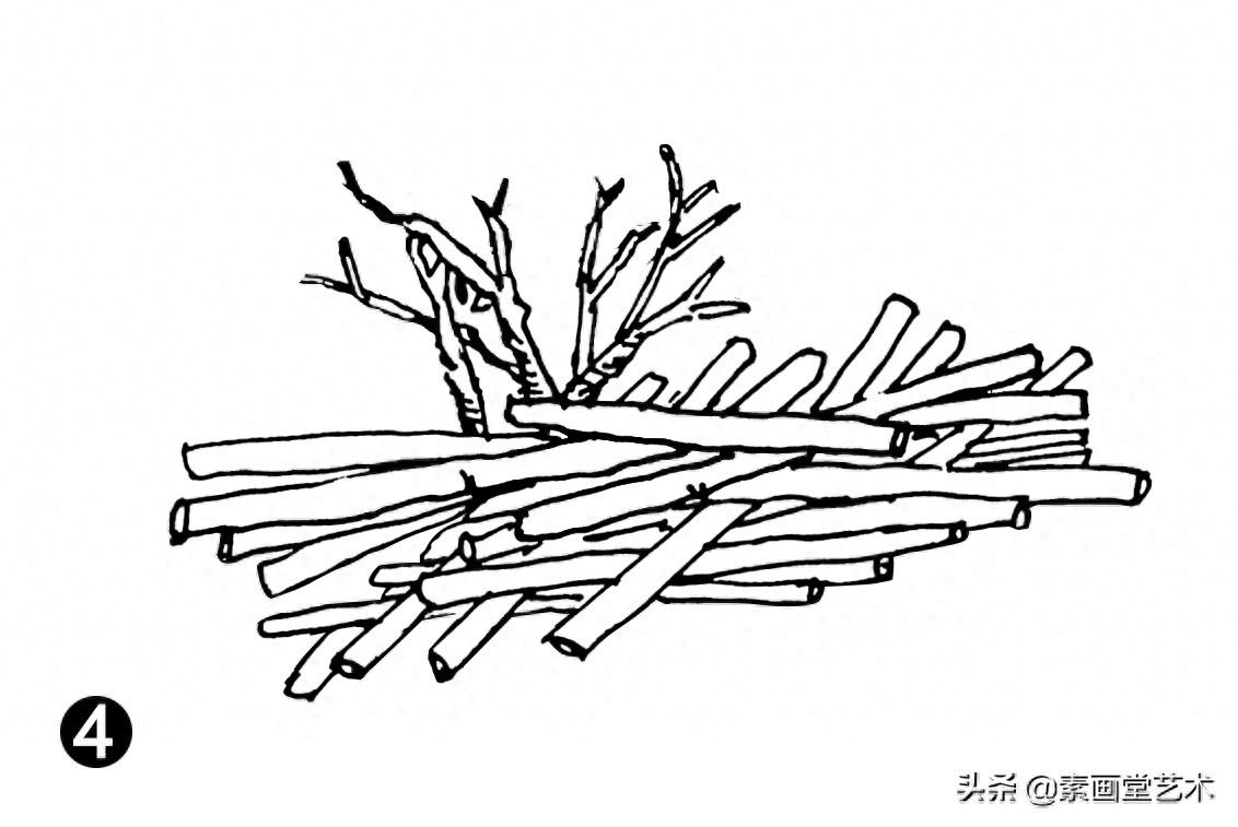 跟着步骤学，5分钟画好一幅钢笔画