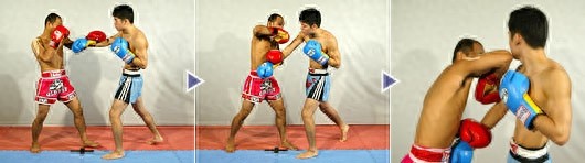 泰拳部分动作分解图