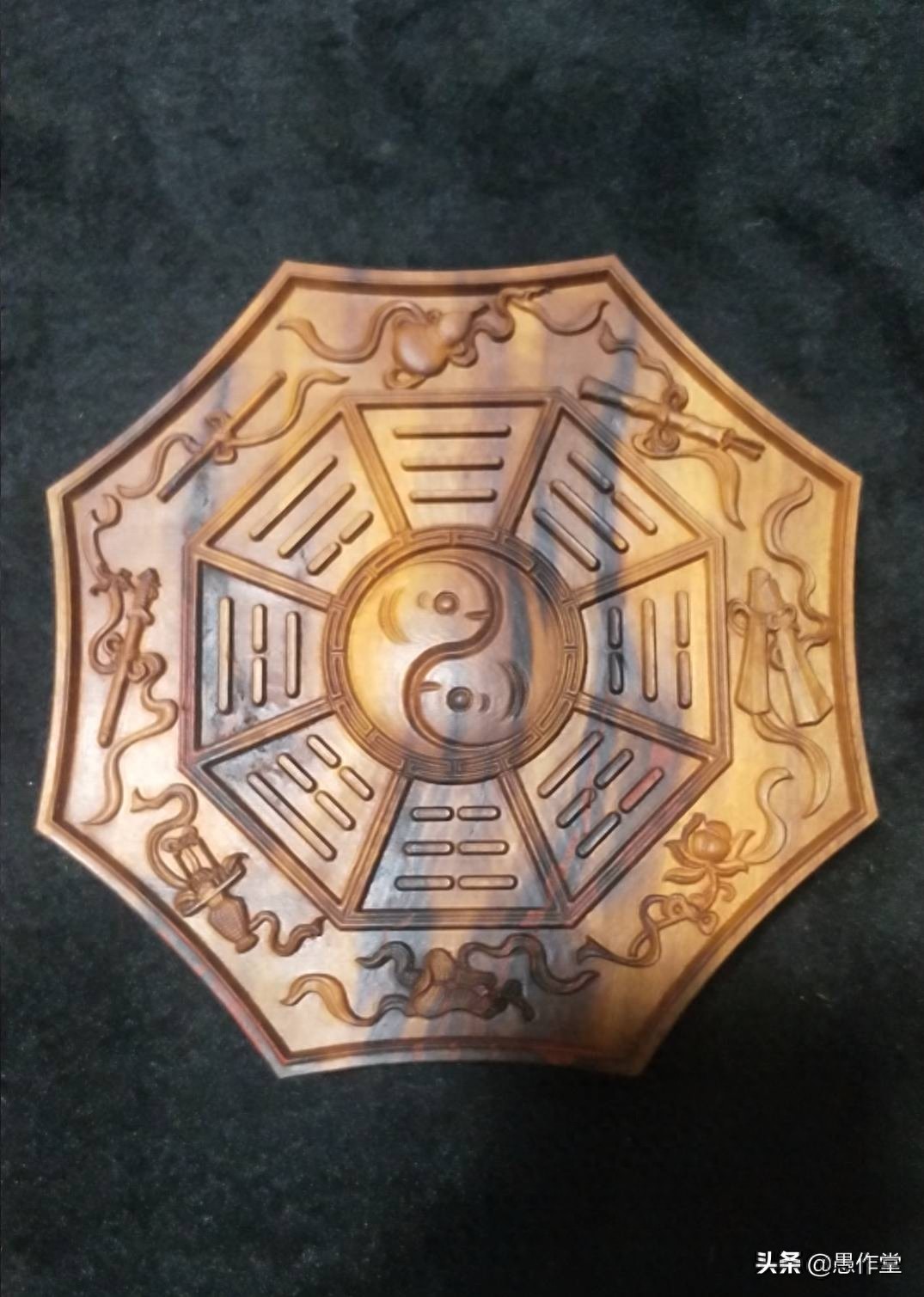 愚作堂●雷击枣木