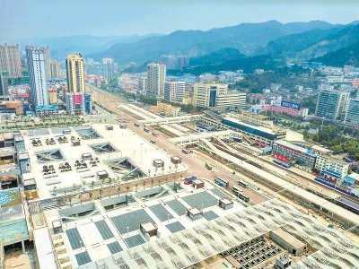 ​十堰火车站：见证城市发展加速度