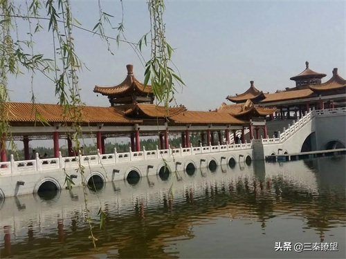 大荔南湖风景迷人！（任进法）