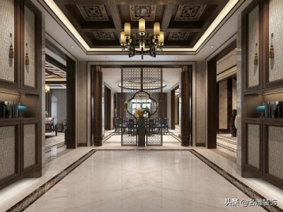 ​看完这几套不同户型中式装修效果图：简直美哭了