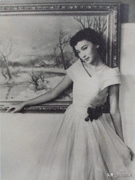 那些年的夏梦，罕见剧照老照片，金庸的梦中情人