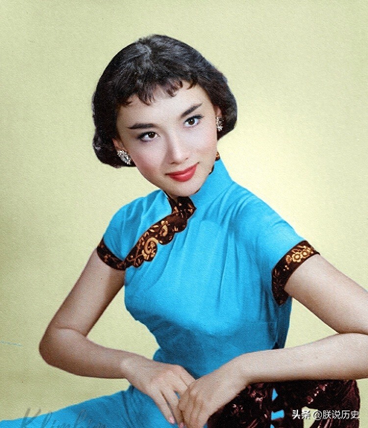 那些年的夏梦，罕见剧照老照片，金庸的梦中情人