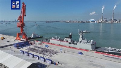 ​玉林舰回家！首次停靠玉林海港码头