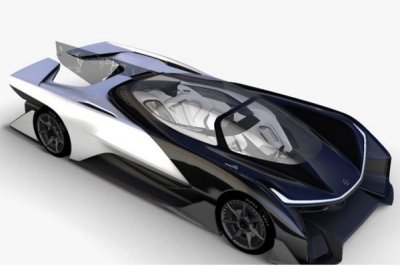 ​法拉第概念车细节图曝光，搭载1000马力发动机