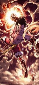 ​潮流壁纸｜＂动漫插画＂ 系列 四档路飞简直帅炸了～