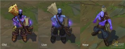 ​《LOL》瑞兹重做后全皮肤一览 背卷轴的小光头变帅了！