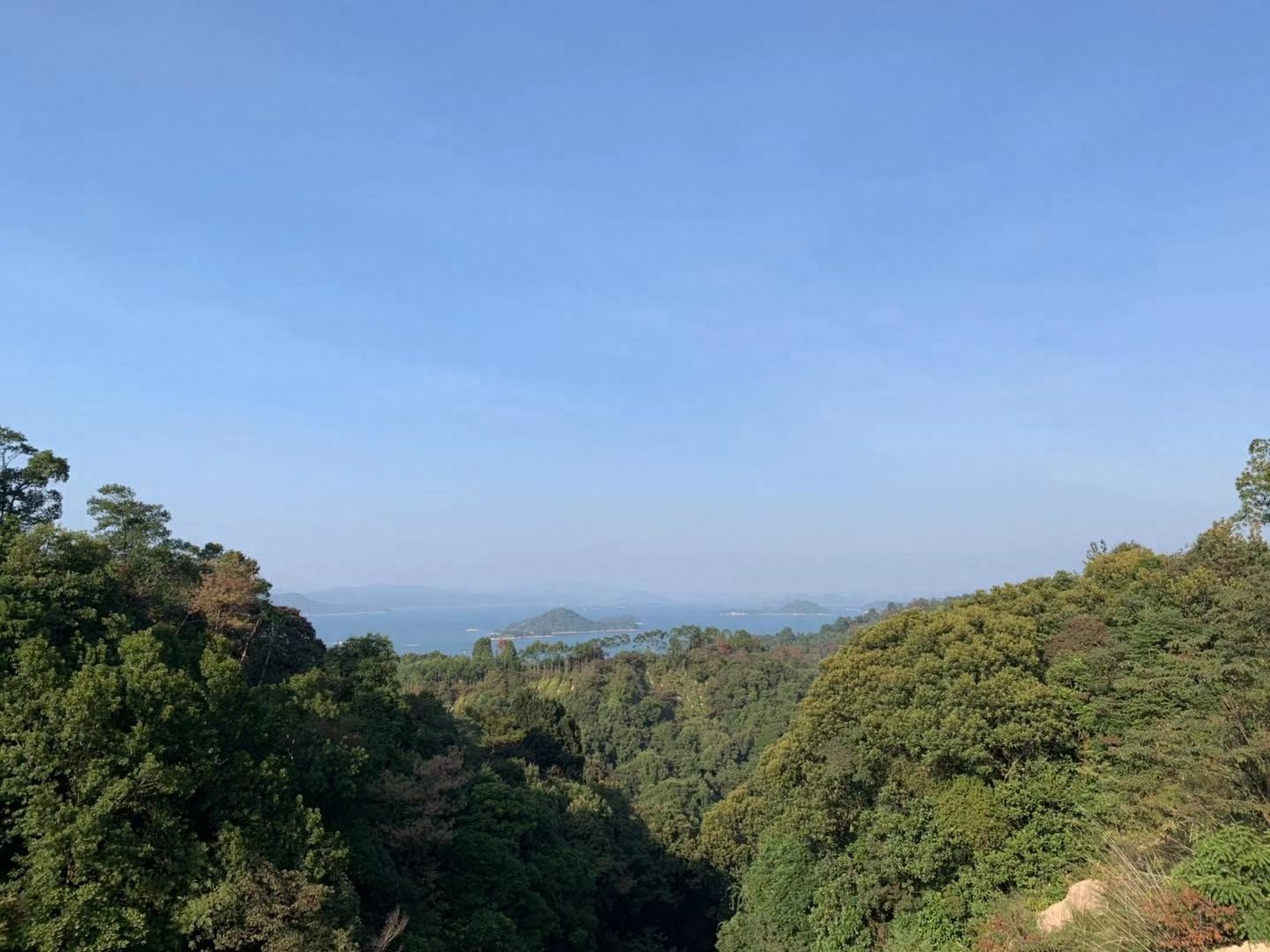 新丰江水库——山中海洋