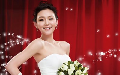 ​大S精美桌面写真，心中的女神徐熙媛