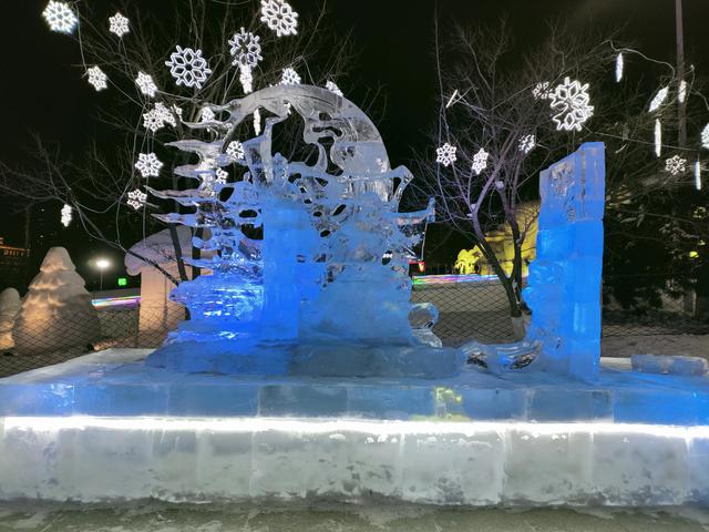 长春游玩必去的地方长春雕塑公园：带您逛一逛长春雕塑园冰雪乐园(38)