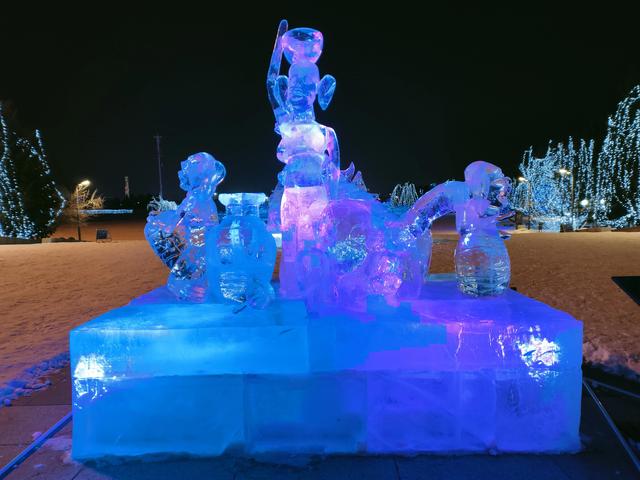 长春游玩必去的地方长春雕塑公园：带您逛一逛长春雕塑园冰雪乐园(22)