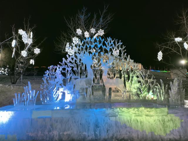 长春游玩必去的地方长春雕塑公园：带您逛一逛长春雕塑园冰雪乐园(45)