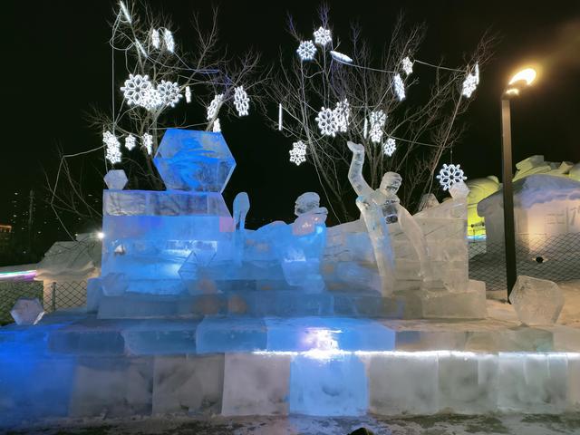 长春游玩必去的地方长春雕塑公园：带您逛一逛长春雕塑园冰雪乐园(39)