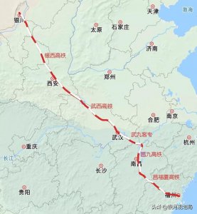 ​西北至东南高铁大通道，银福高铁全线进入完工倒计时，只差3段