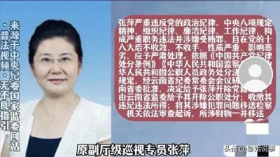 ​最新爆料！反腐利剑再出鞘，“内鬼”张萍栽了跟头