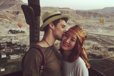 ​陈赫前妻许婧新恋情爱上外籍男模ins秀合照配文my love