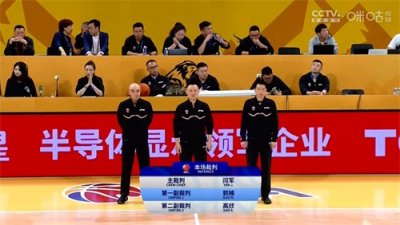 ​裁判立功了！广厦在主场战胜广东华南虎，大比分来到2-1