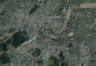 ​浙江省11座地级市高清卫星地图