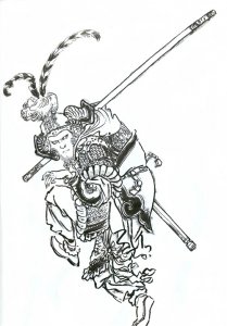 ​袁洪：本体是一只白猿，精通七十二般变化，可元神出窍、断头再生