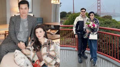 ​吕良伟52岁爱妻换发型秒回春10岁！旺夫又聚财身家10亿住山顶豪宅