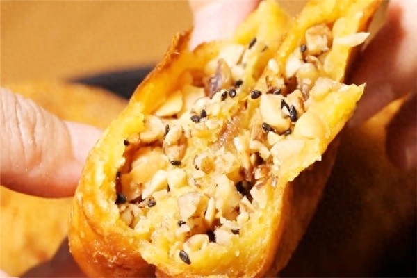 柿子饼这样做太好吃了，不发面不擀面，软糯香甜一次吃5个