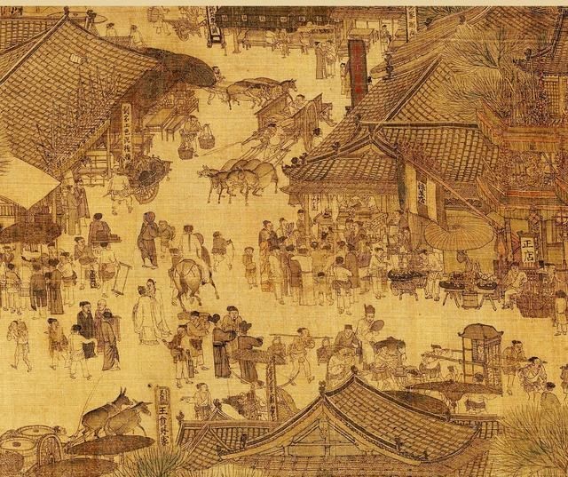 清明上河图是什么季节，清明上河图描绘的是什么季节的景？图4