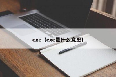 ​exe（exe是什么意思）