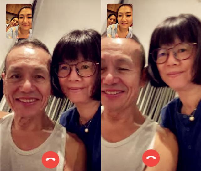 Selina晒全家福为爸爸庆生，70岁任爸肌肉抢镜看着好年轻