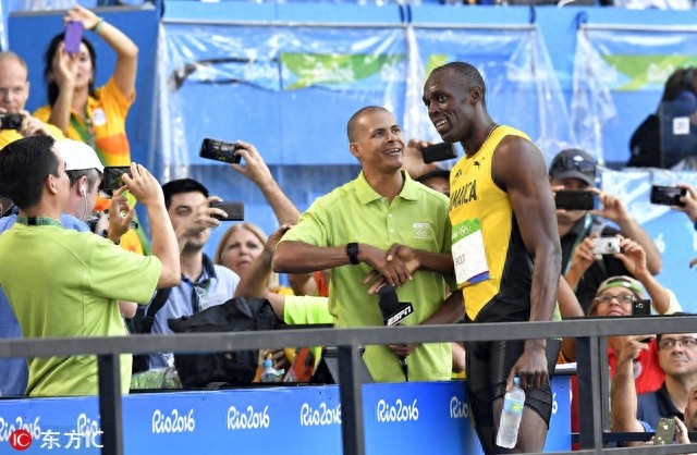 博尔特的人气到底有多高 看看这组图你就知道了