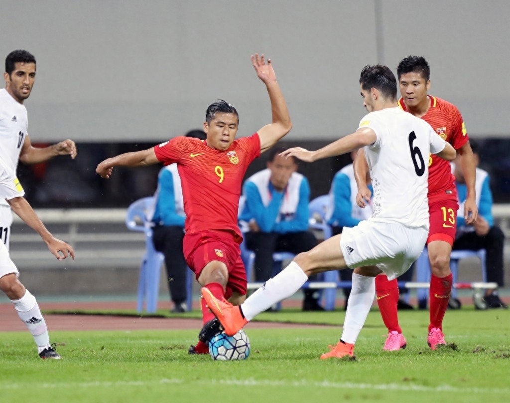 足球——世预赛：中国队对阵伊朗队