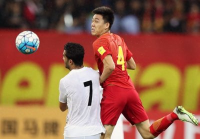​足球——世预赛：中国队对阵伊朗队