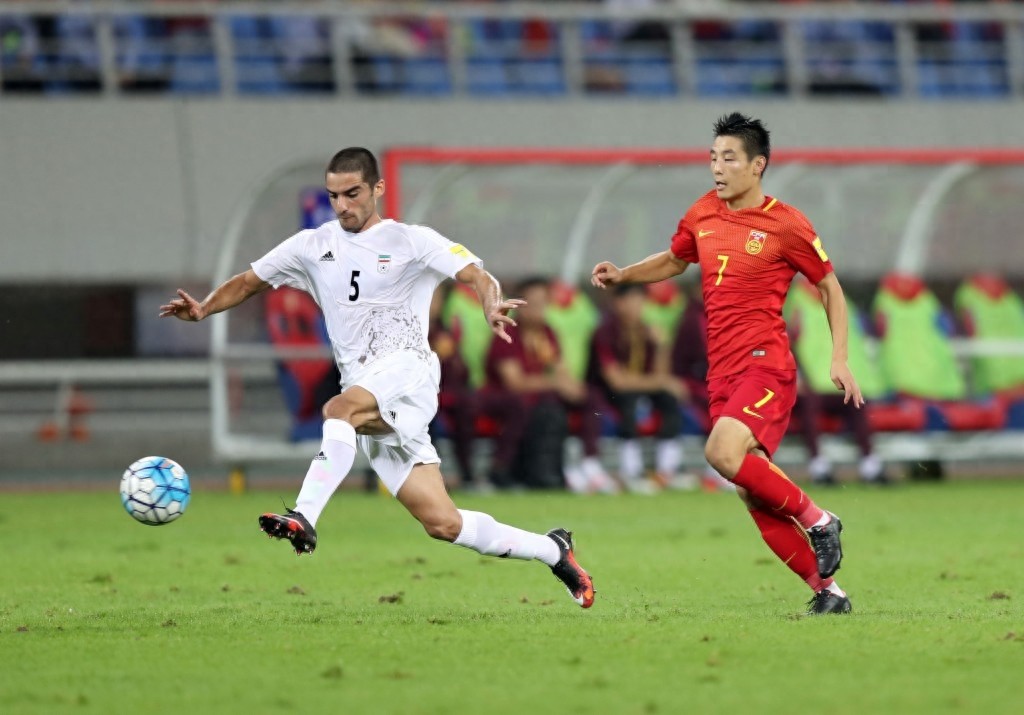 足球——世预赛：中国队对阵伊朗队