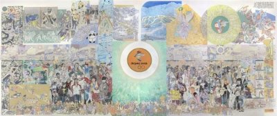 ​“冬奥”美术作品——展示运动之美 绽放生命之光