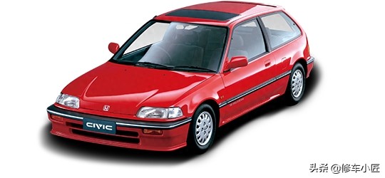 本田神车“思域”历经十代车型演变图集