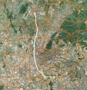 ​G9796次列车由广州南至广州北，全程47公里，高铁当成地铁