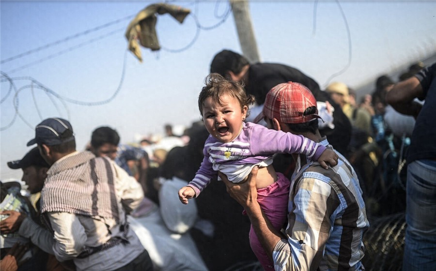 实拍战乱中的叙利亚儿童：画面让人觉得揪心，实在是太可怜了