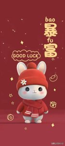 ​2023暴富发财壁纸，财运亨通，新年大吉